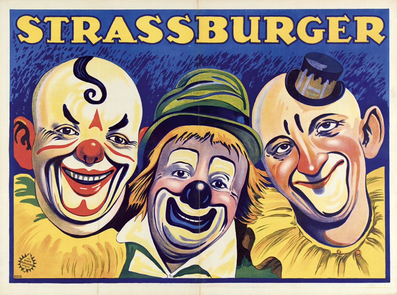 [Strassburger] "Portrait of three clowns"