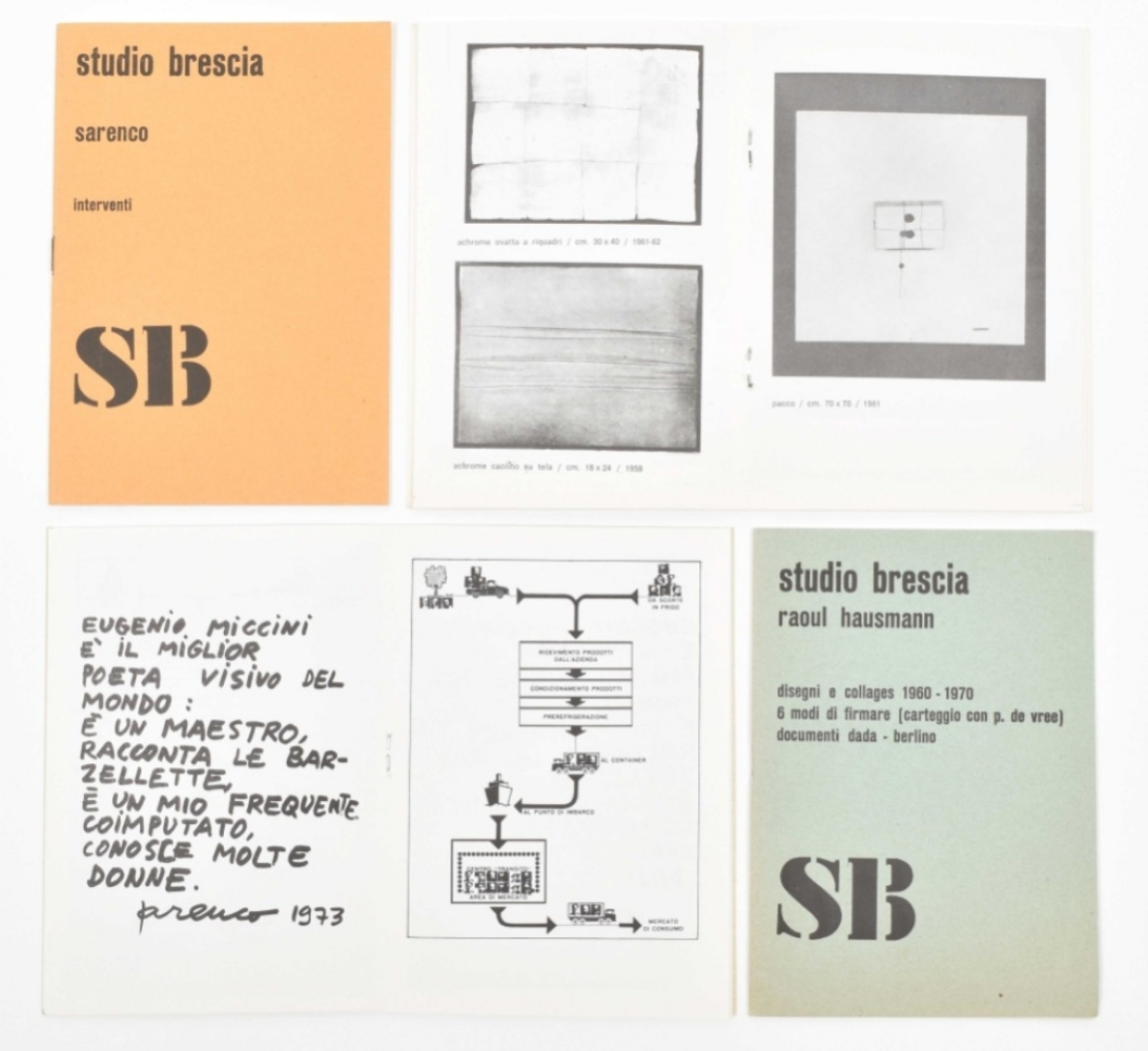 Exhibition catalogues by Studio Brescia - Image 6 of 7