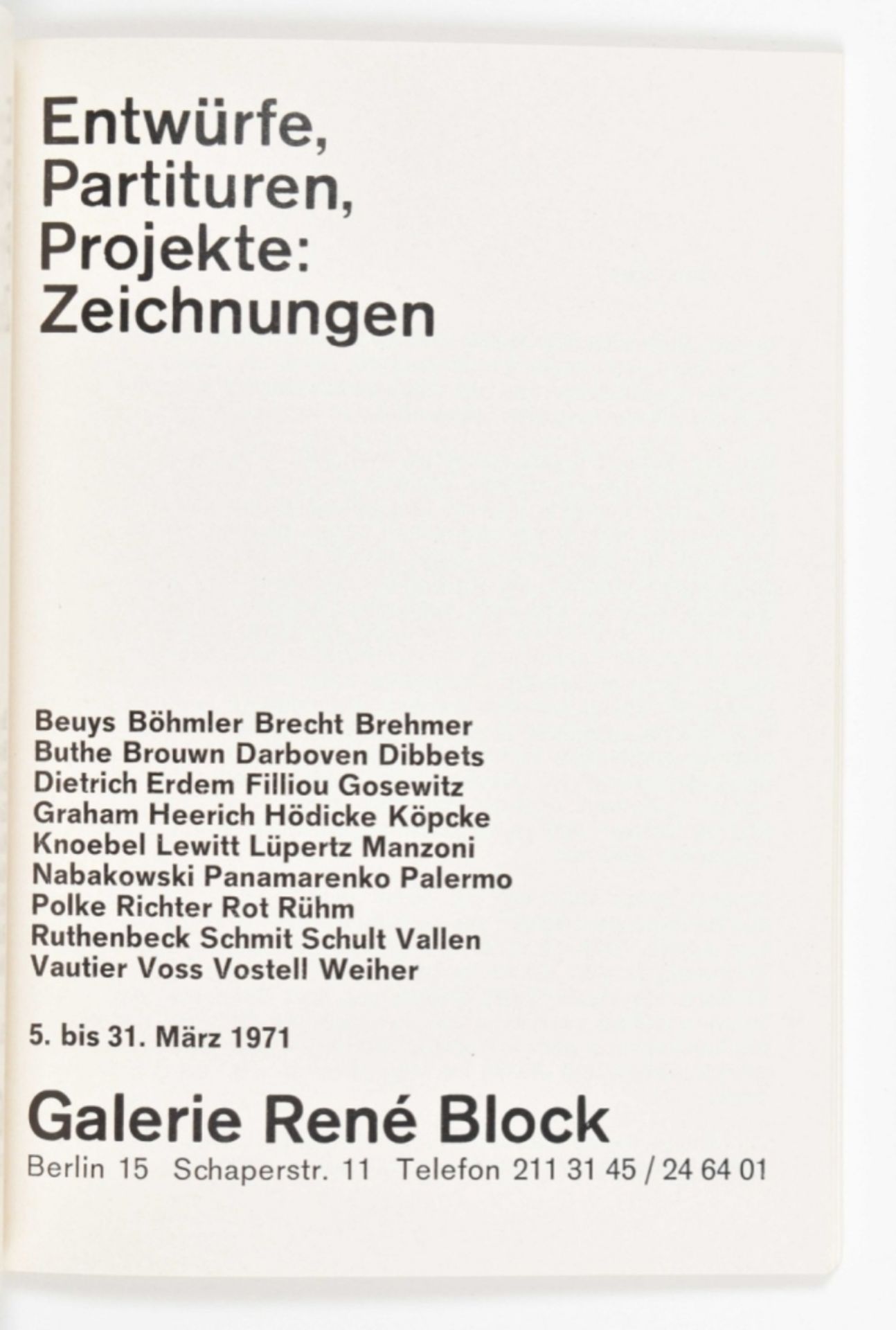 Galerie René Block sales catalogues - Image 3 of 9