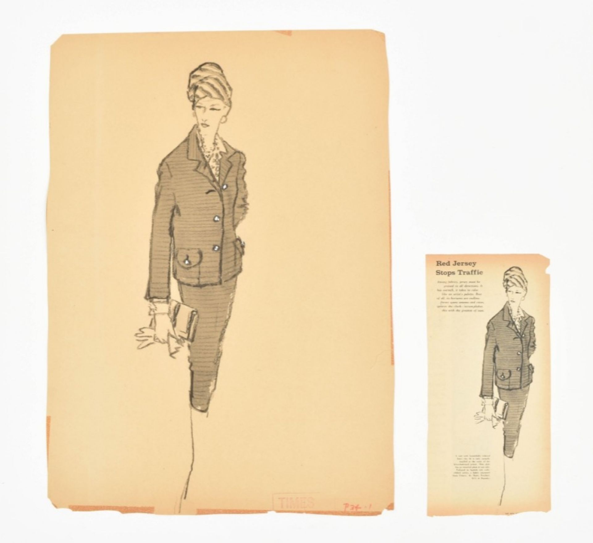 Jack Potter (1927-2002). Two drawings - Image 4 of 8