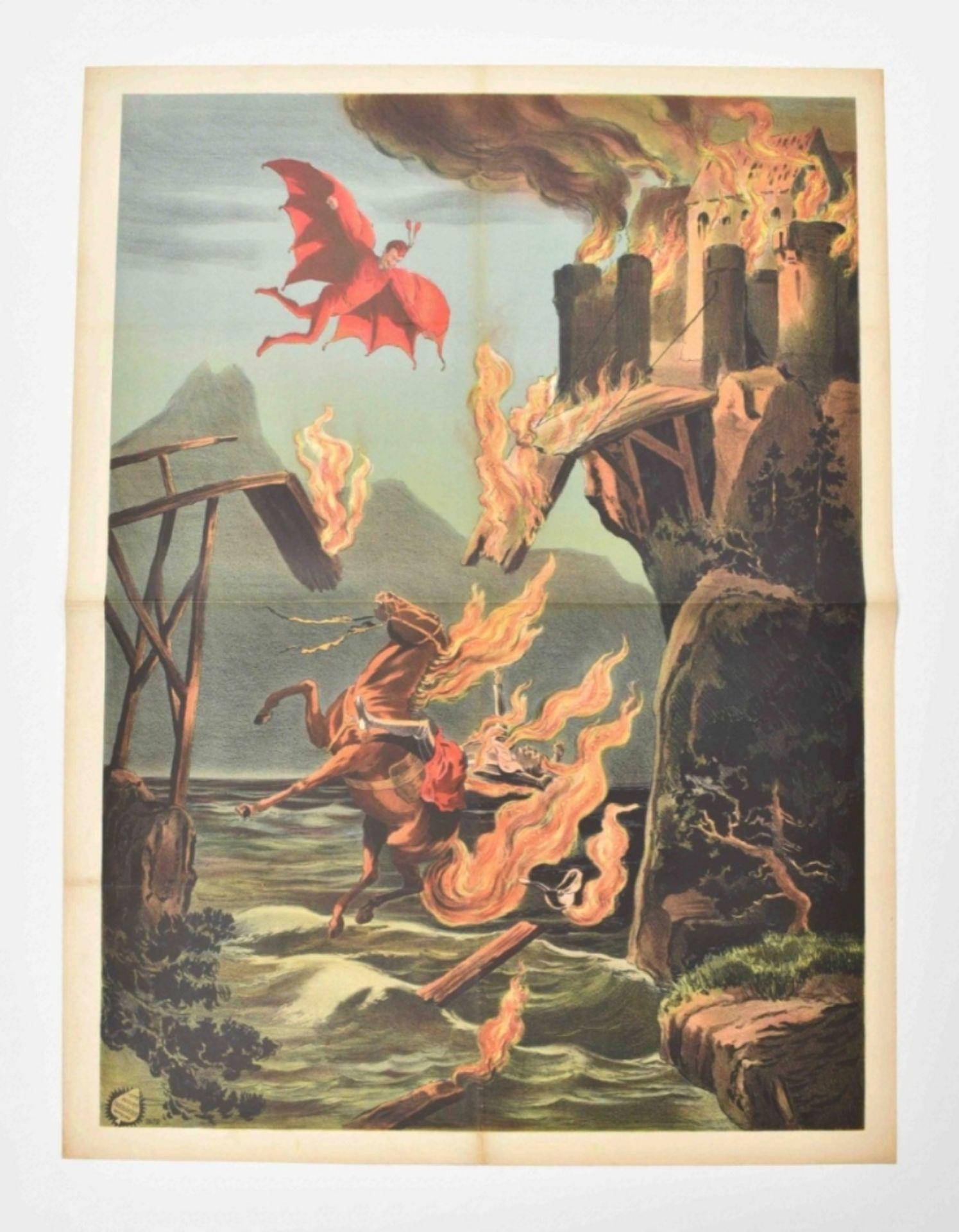 [Pantomime] "Mephisto burning a castle bridge" - Image 6 of 6