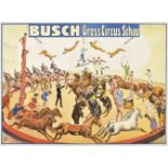 [Bears. Horses] Busch Gross Circus-Schau