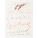 Cy Twombly. Nine discourses on Commodus