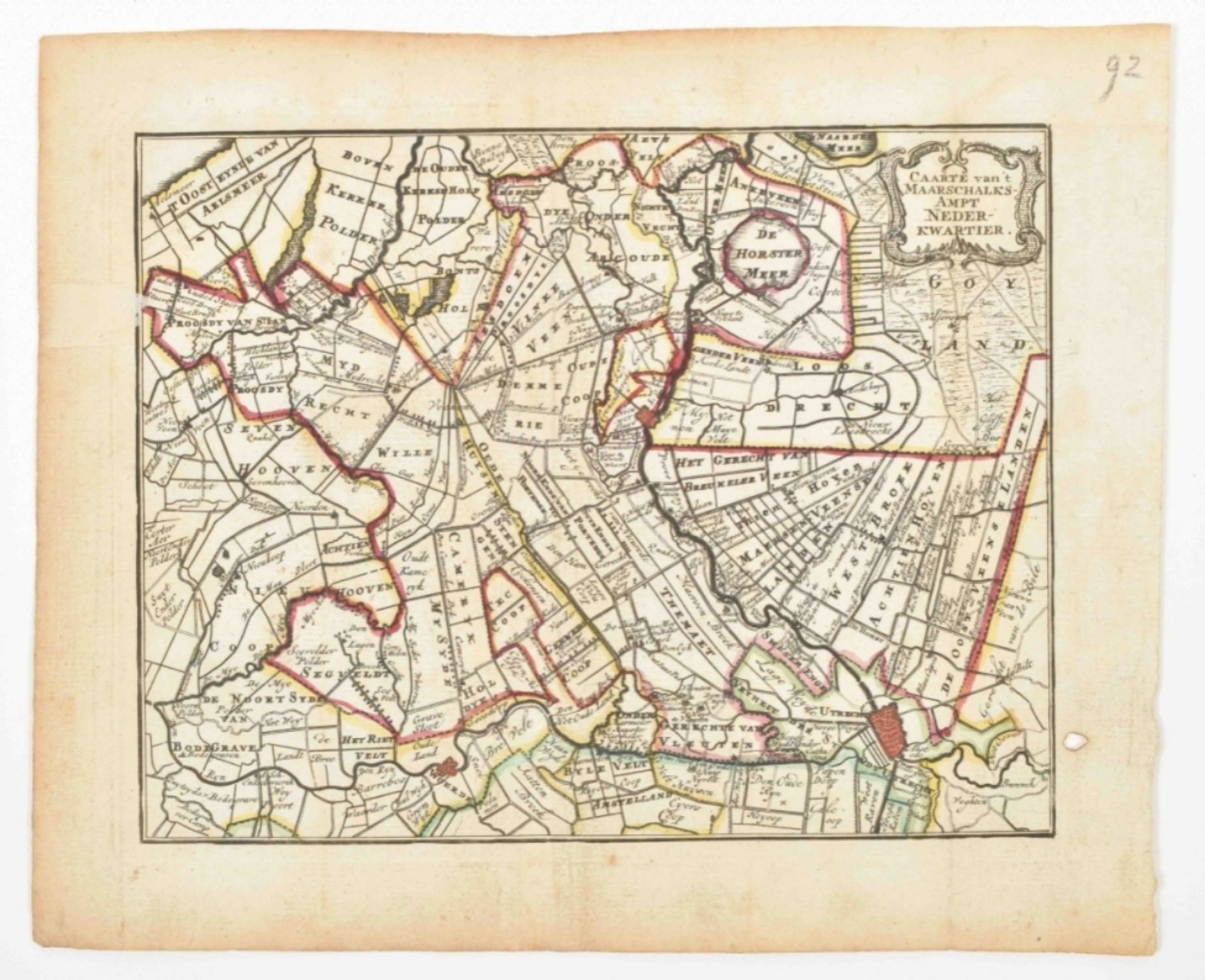 Collection of prints of Utrecht town and province - Bild 7 aus 10