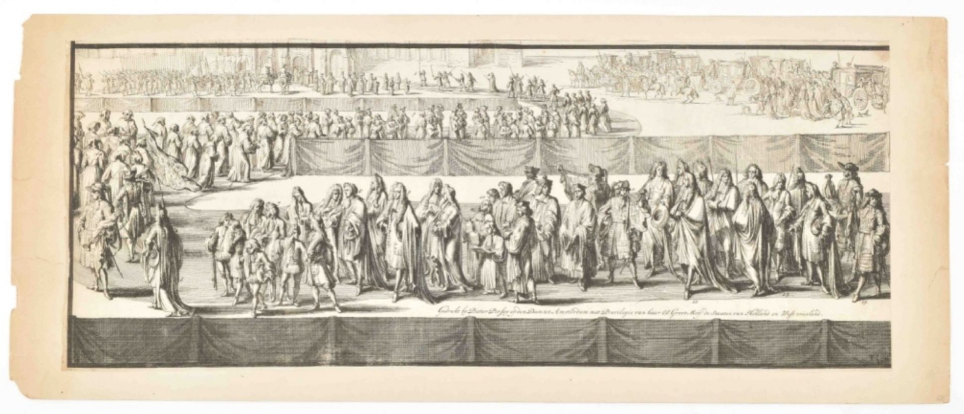 Romeyn de Hooghe (1662-1707). "Funeral procession of Mary Stuart, 1695" - Image 5 of 10