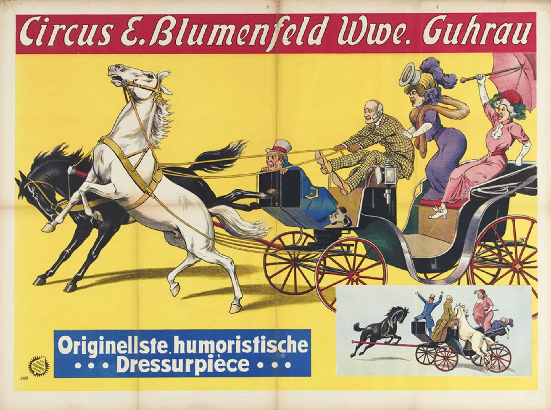 [Comedy. Blumenfeld] Originellste humoristische Dressurpièce - Image 7 of 8