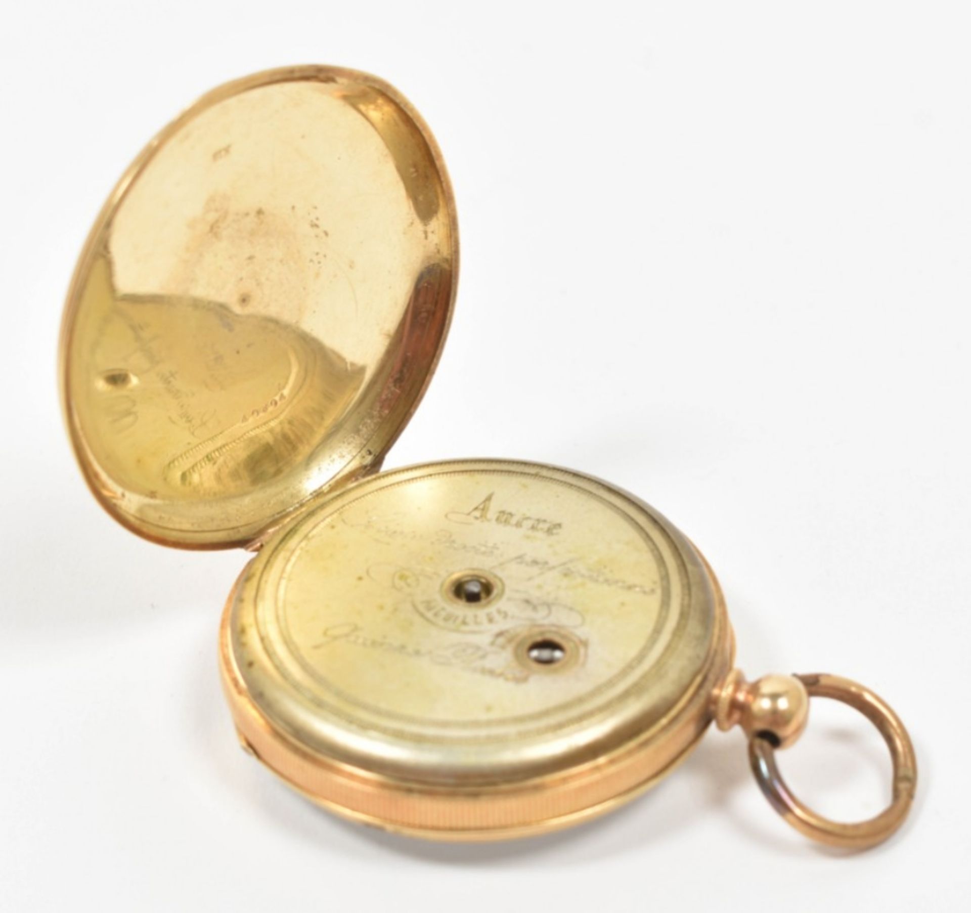 Gold pocket watch - Image 7 of 9