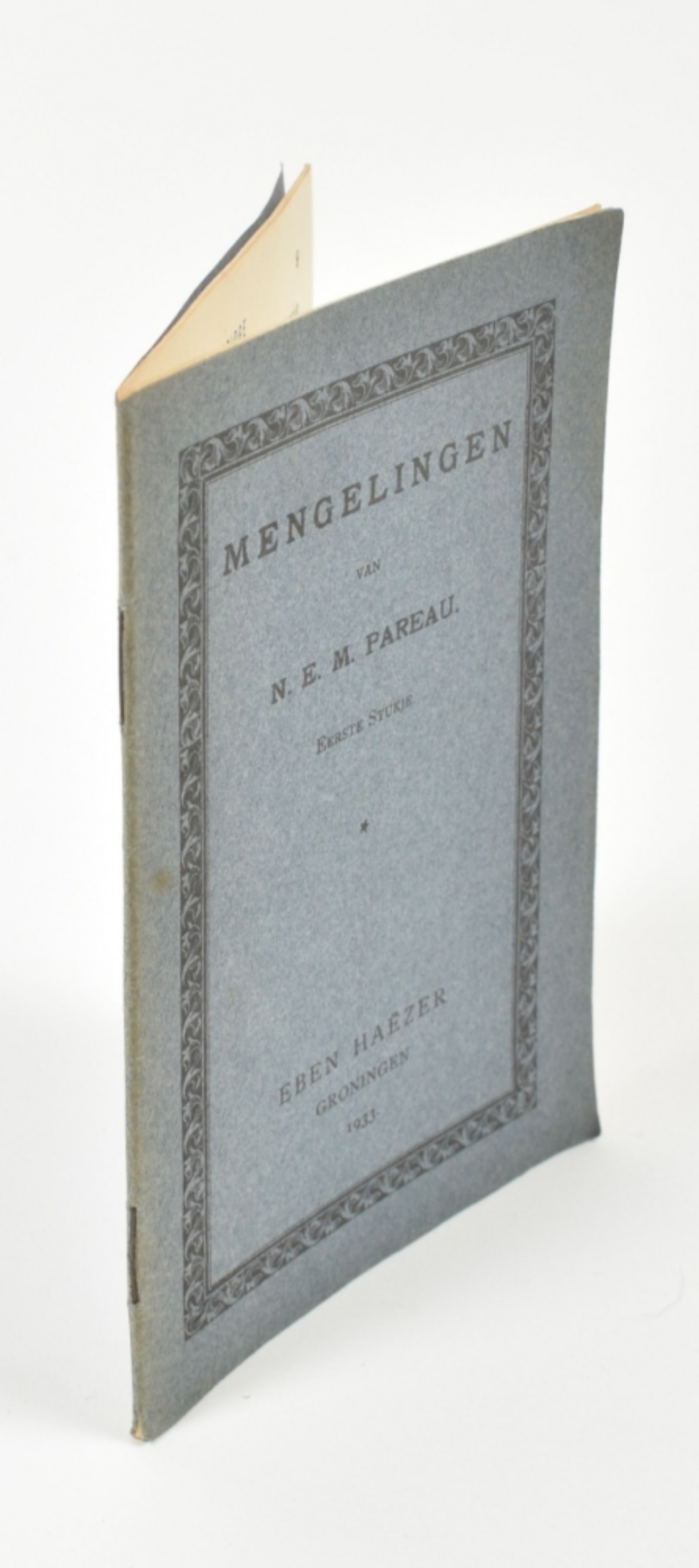 N.E.M. Pareau (pseud. H.J. Scheltema). Mengelingen - Image 5 of 5