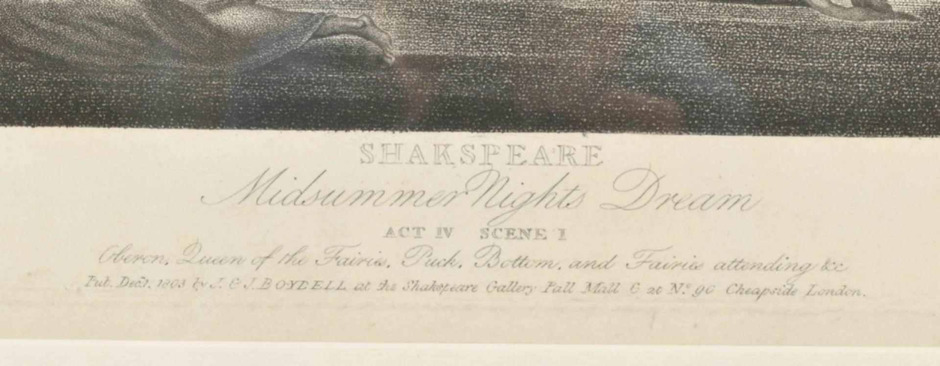 J.P. Simon after Henry Fuseli (1741-1825). Midsummer's Nights Dream - Image 8 of 8