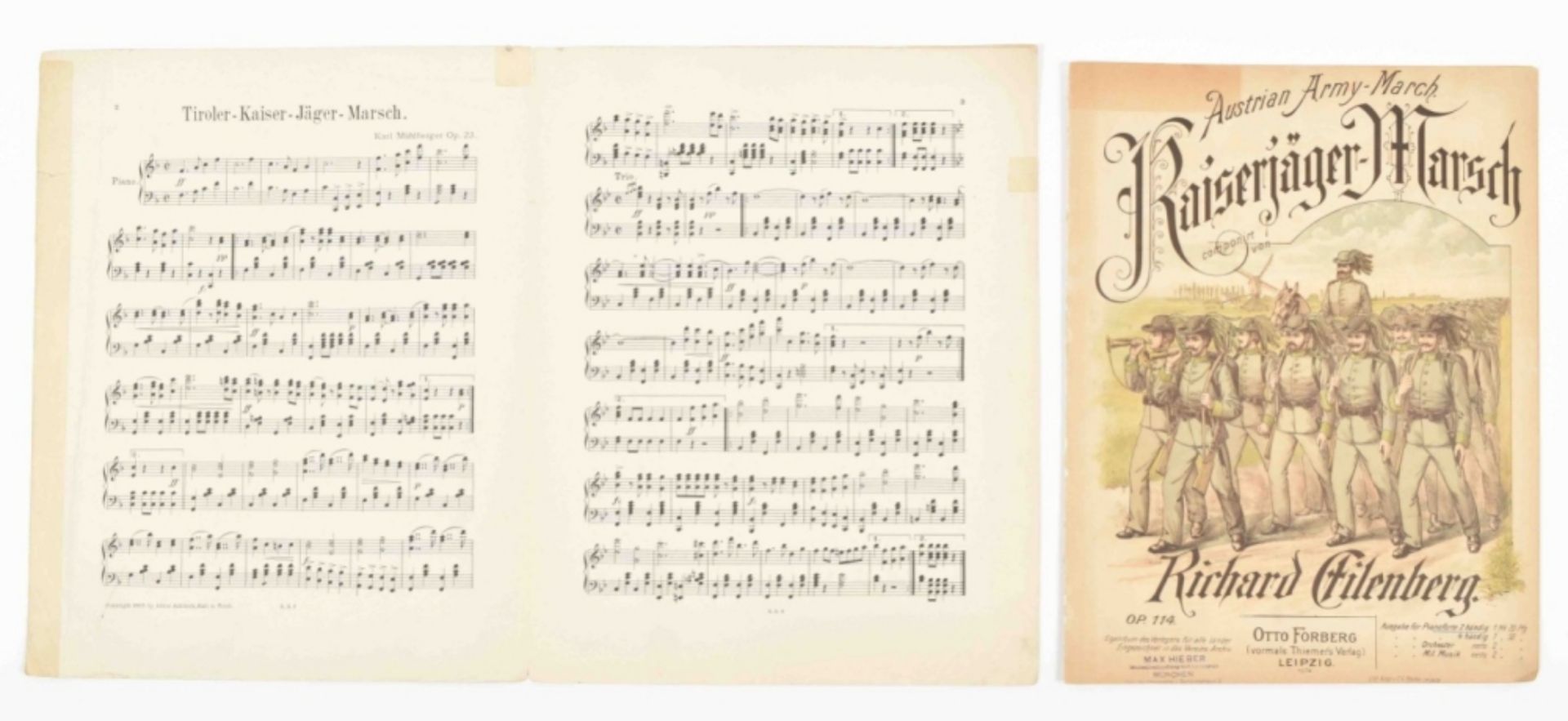 Collection of German sheet music - Bild 6 aus 8