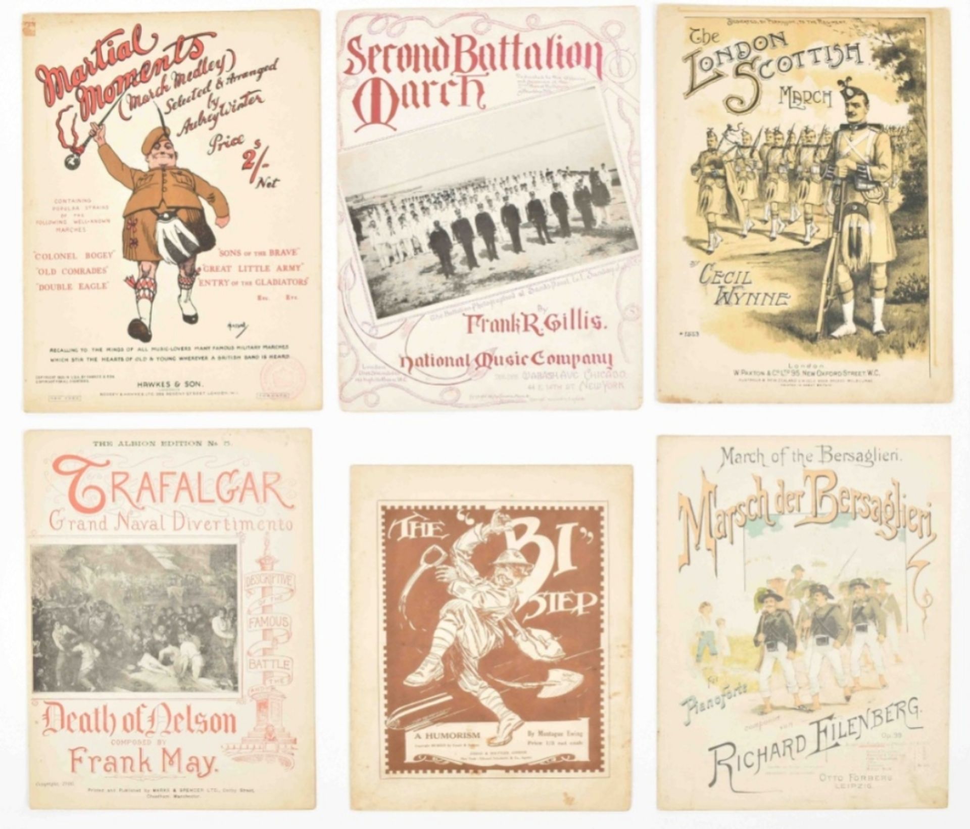 Collection of British and American military sheet music - Image 5 of 10