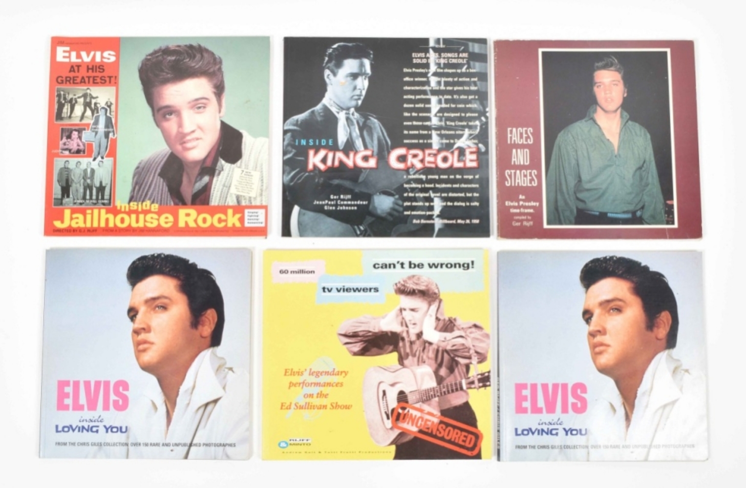 Elvis Presley. [Lot of 34] Felix Gübeli/Rolf Gilgen a.o. Bootleg Elvis - Image 6 of 8