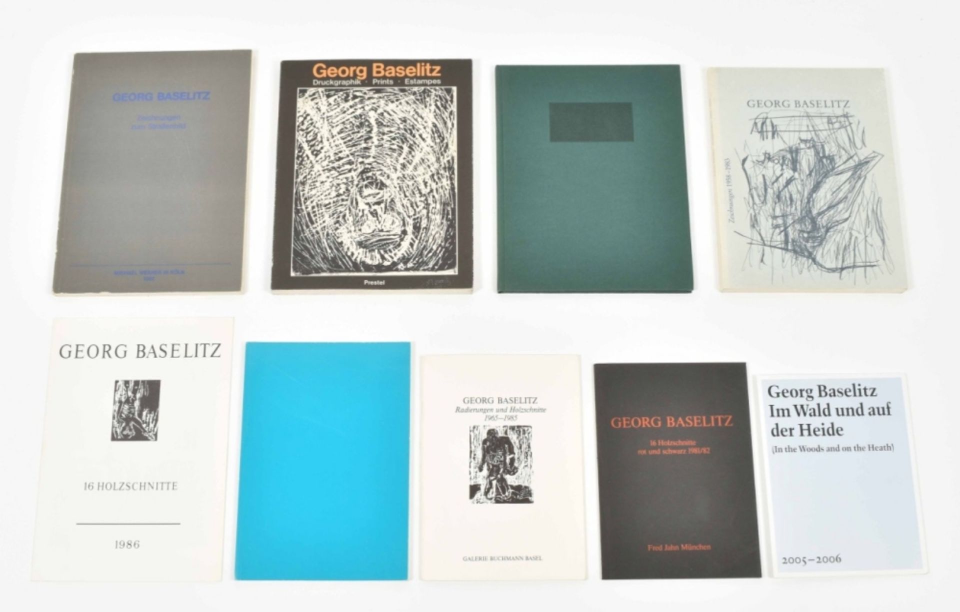 27 publications and catalogues on Georg Baselitz: Recent paintings - Bild 5 aus 7