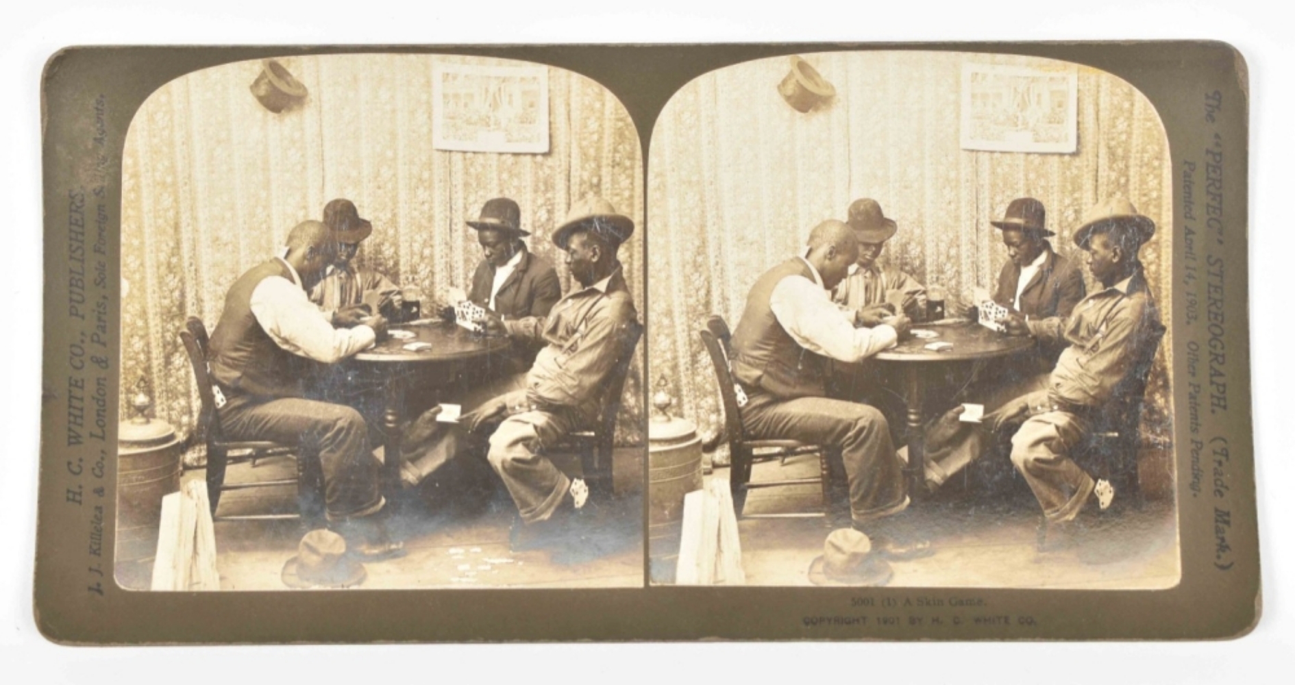 Two stereographs depicting African Americans - Image 3 of 5