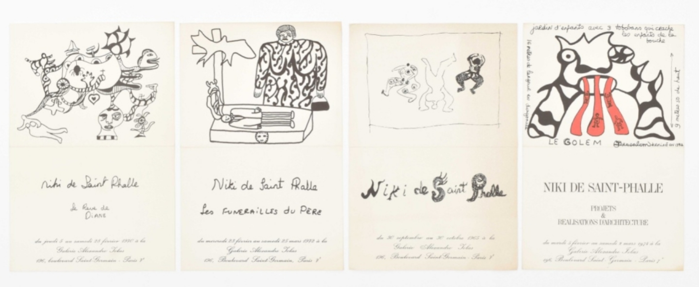 Niki de Saint Phalle collection of ephemera - Image 6 of 10