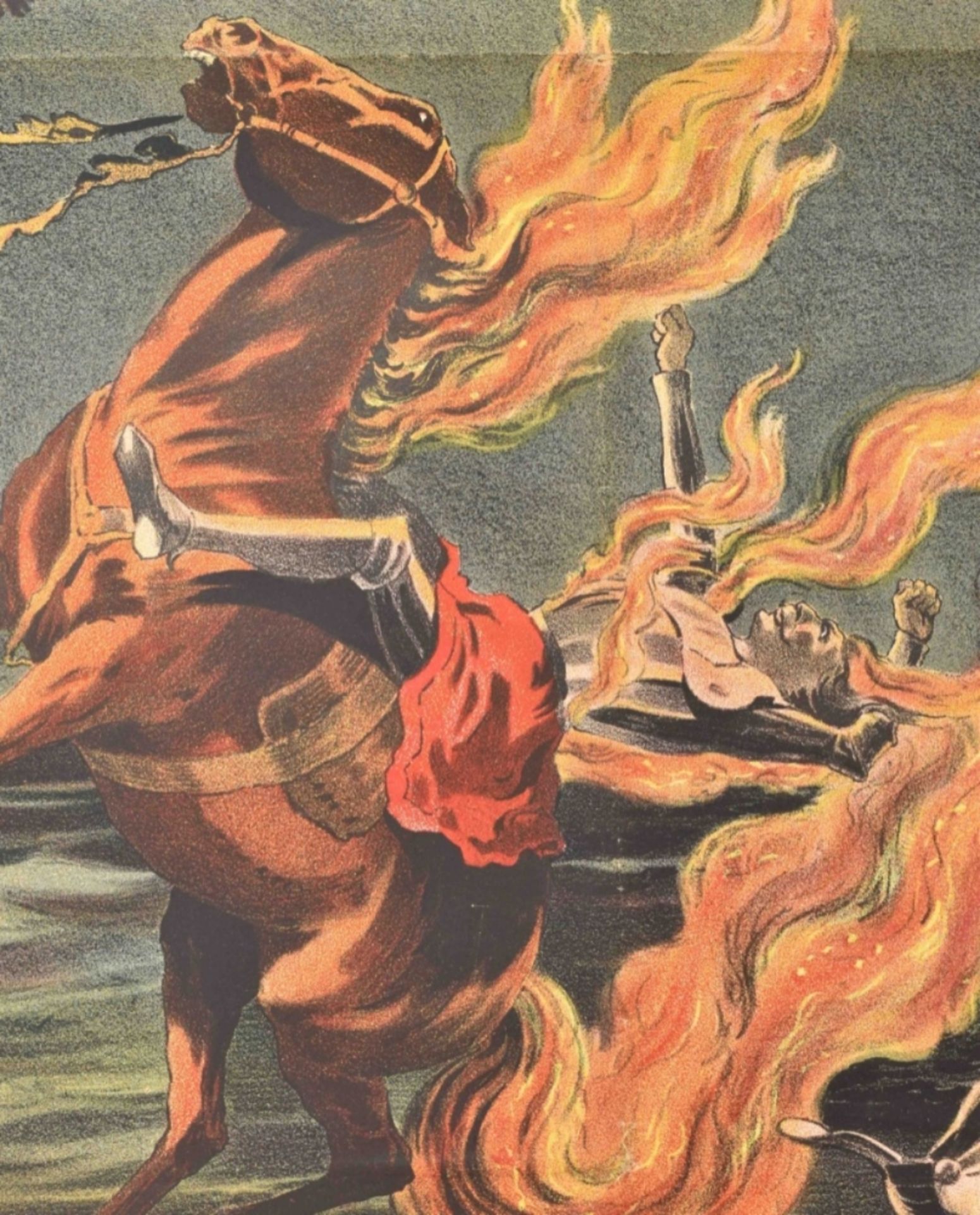 [Pantomime] "Mephisto burning a castle bridge" - Image 4 of 6