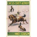 [Dogs. Horses] Circus Corty-Althoff, Die beiden Wunderhunde