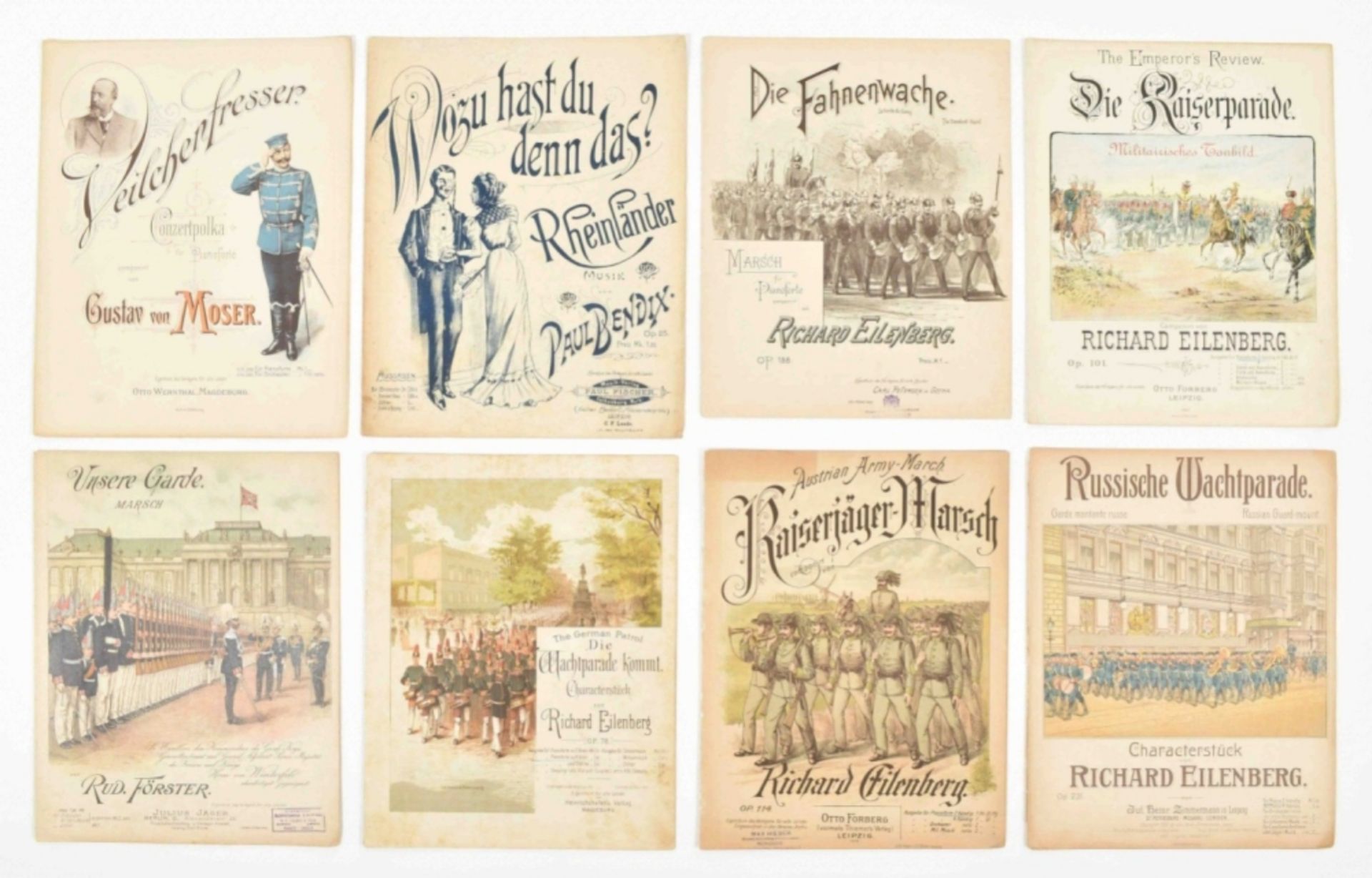 Collection of German sheet music - Bild 3 aus 8