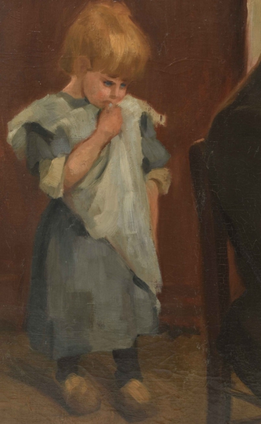 Wim (Johannes Willem Simon) de Groot (1877-1956). Mourning scene - Image 3 of 7