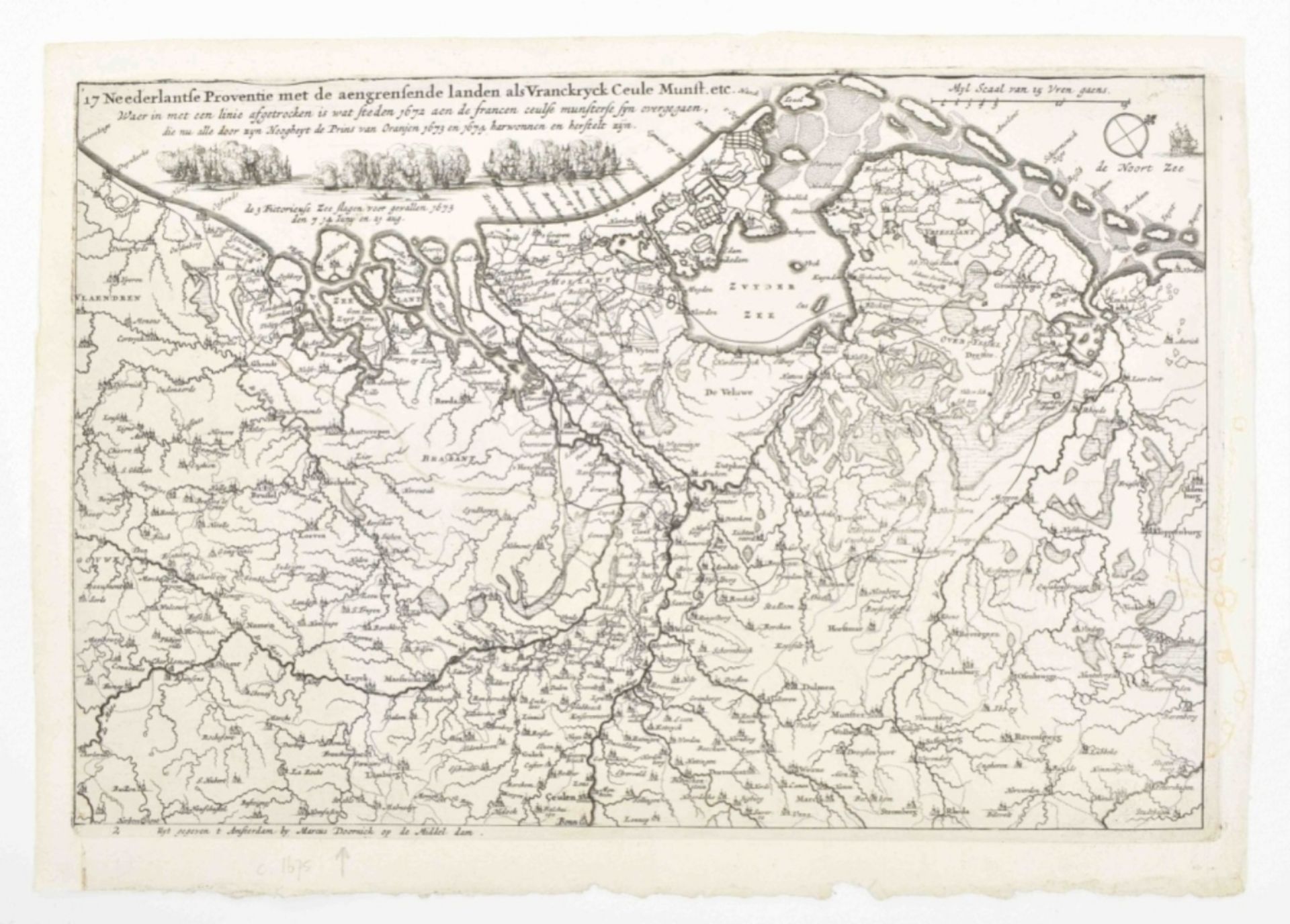 9 maps: Petrus Kaerius. Novus XVII Inferioris Germaniae - Image 5 of 10