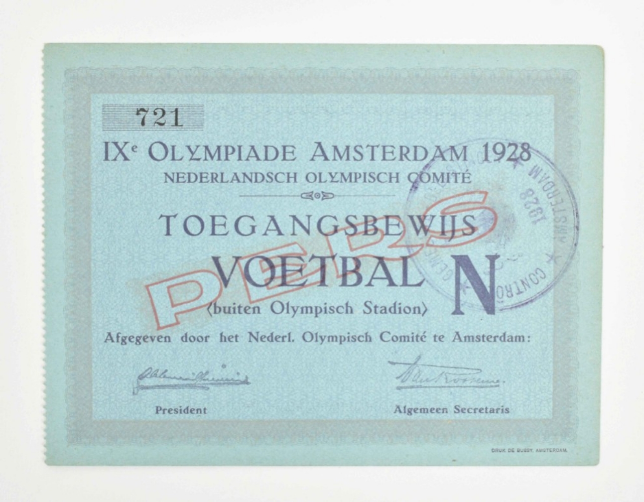 Collection of Olympic Games 1928 tickets - Image 2 of 5