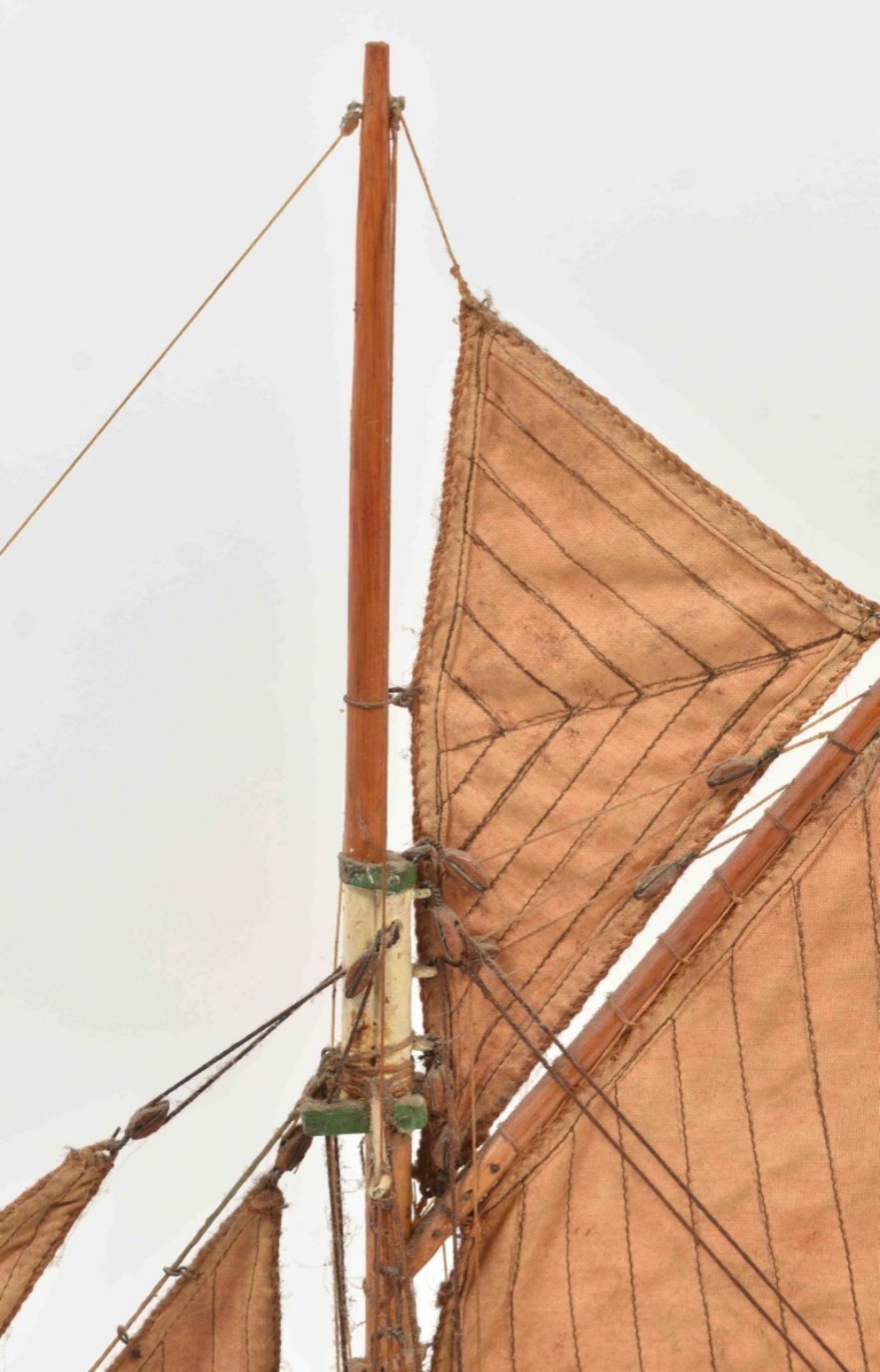 Historic model of a Dutch sailing vessel - Image 5 of 7