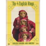 [England. Song and dance] The four English rings: English singing and dancing