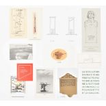 Ian Hamilton Finlay, set of 12 cards