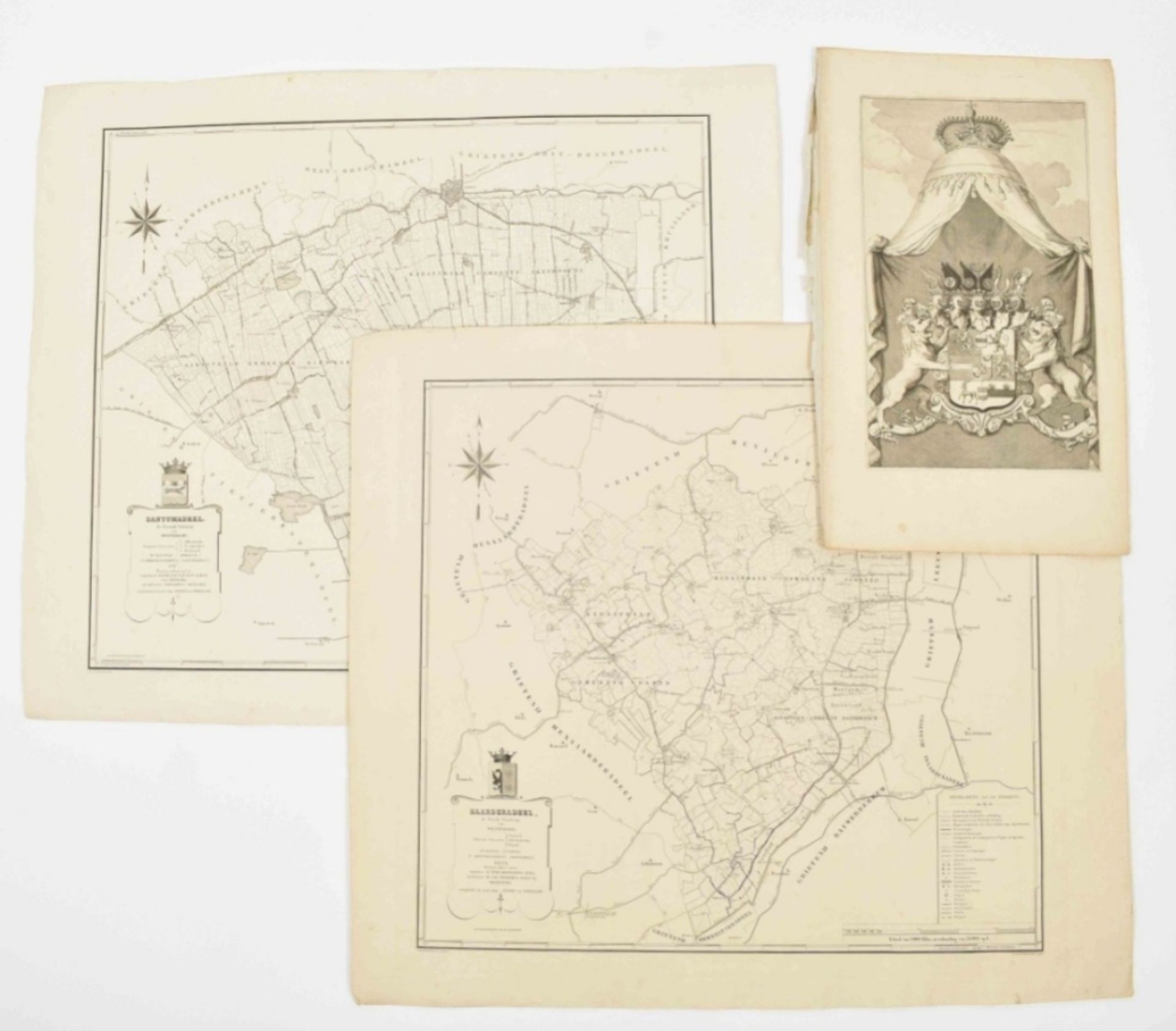 Collection of 26 Friesland regional maps - Image 10 of 10