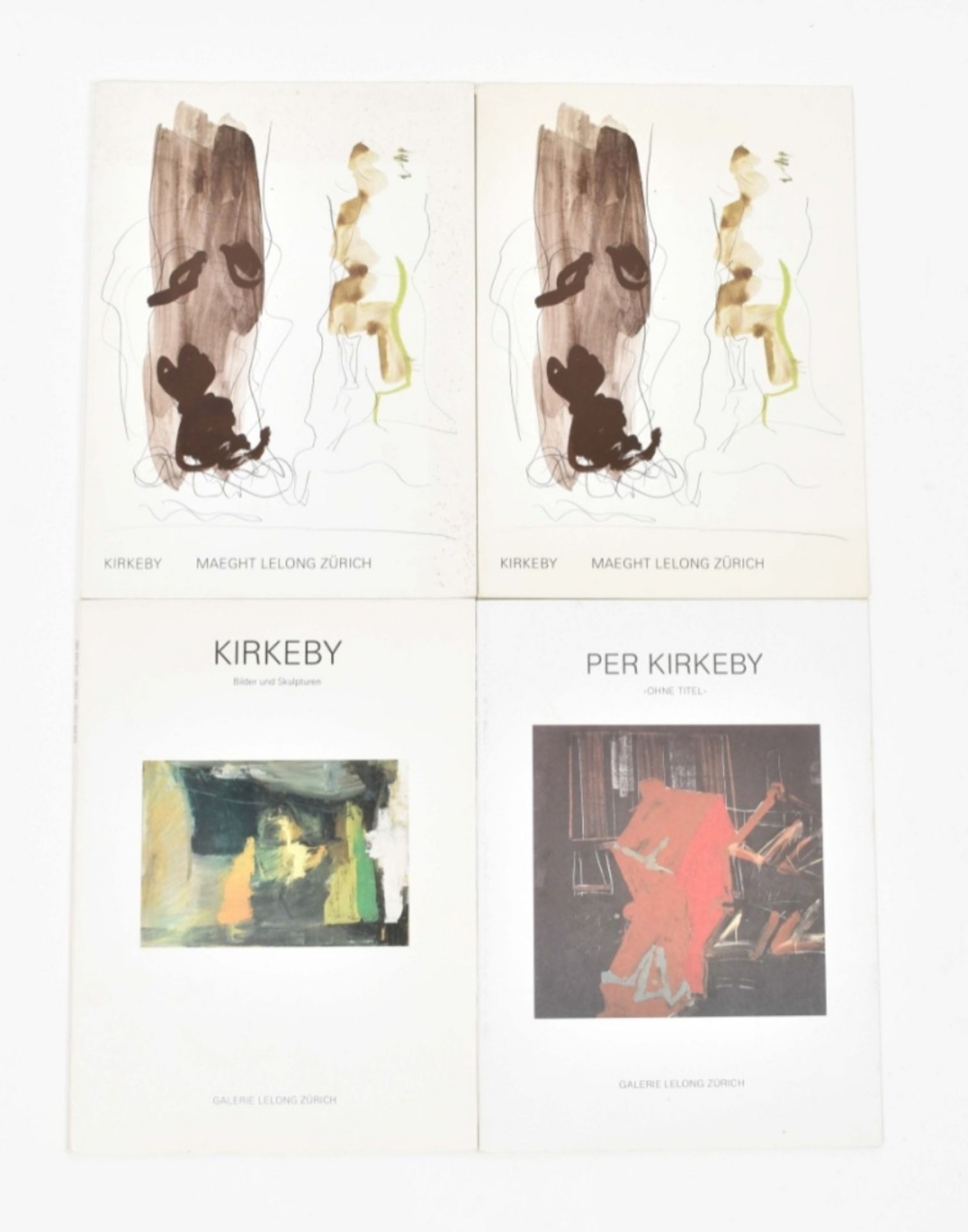 45 publications and catalogus on Per Kirkeby: "Roman"  - Image 2 of 8