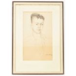 Wilna Herney (1894-1979). "'Portrait of a boy"