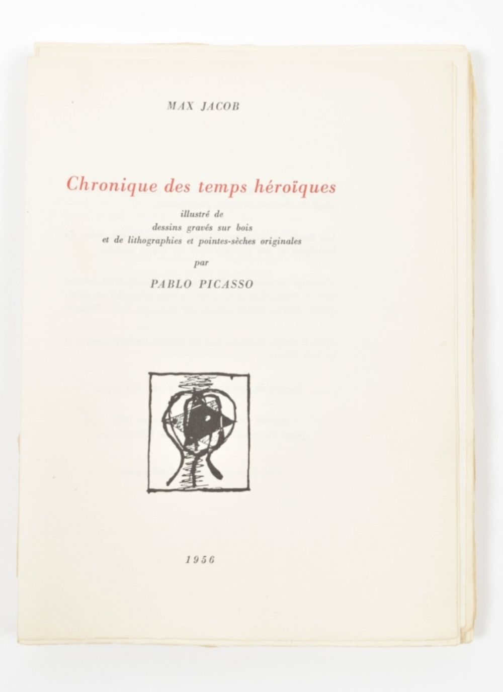 Pablo Picasso (1881-1973). Chronique des temps héroïques - Image 4 of 8