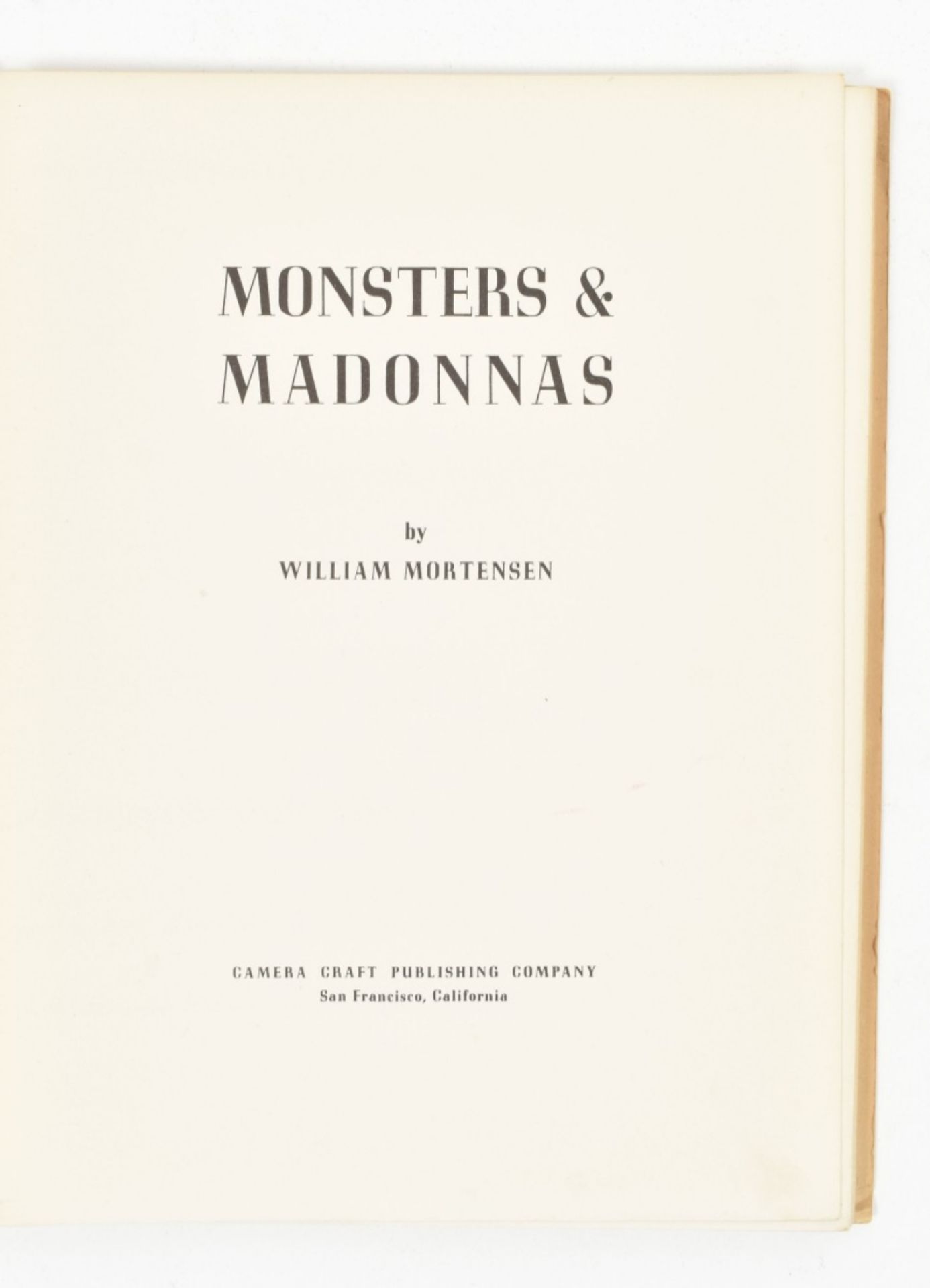 William Mortensen. Monsters & Madonnas - Bild 5 aus 10