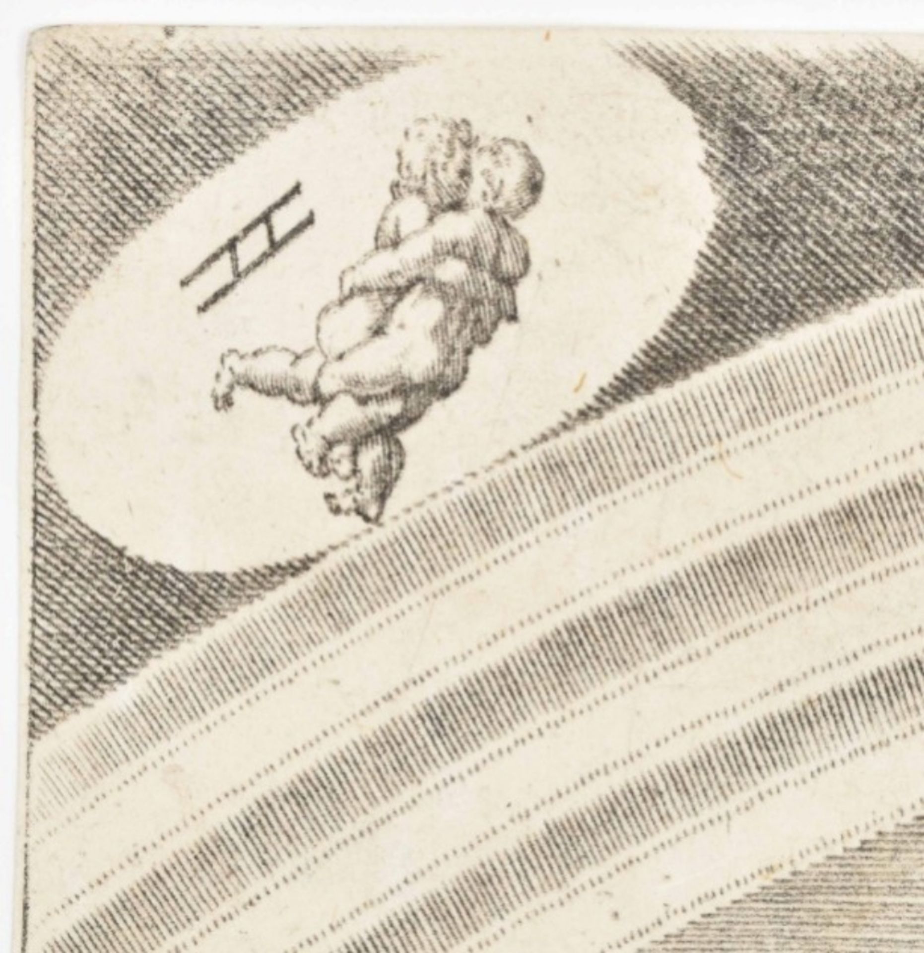 Johann Sadeler I (1550-1600) after Maerten de Vos (1532-1603). "Moon, sun and planets" - Image 10 of 10