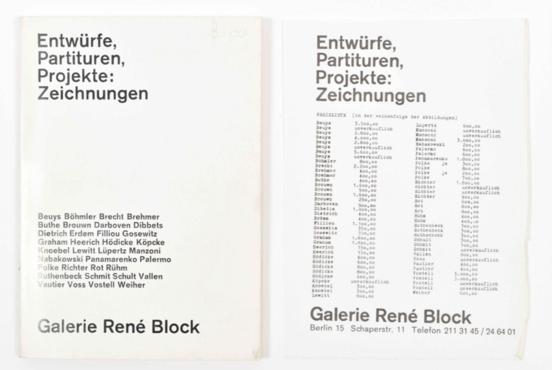 Galerie René Block sales catalogues - Image 4 of 9