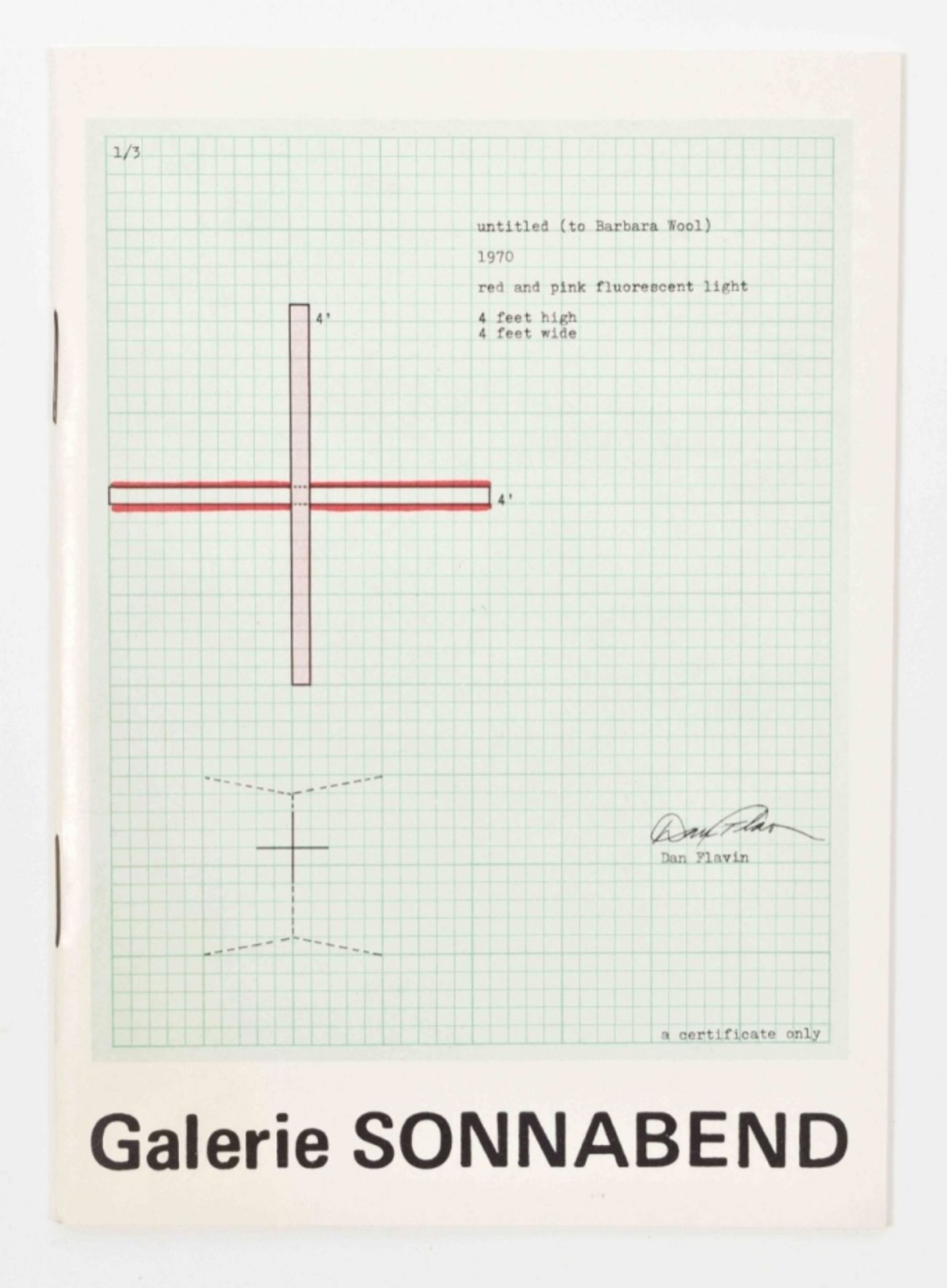 Dan Flavin, Installations in fluorescent light Part 1 and 2 - Bild 2 aus 5