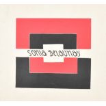 Sonia Delaunay (1885-1979). Damast table cloth