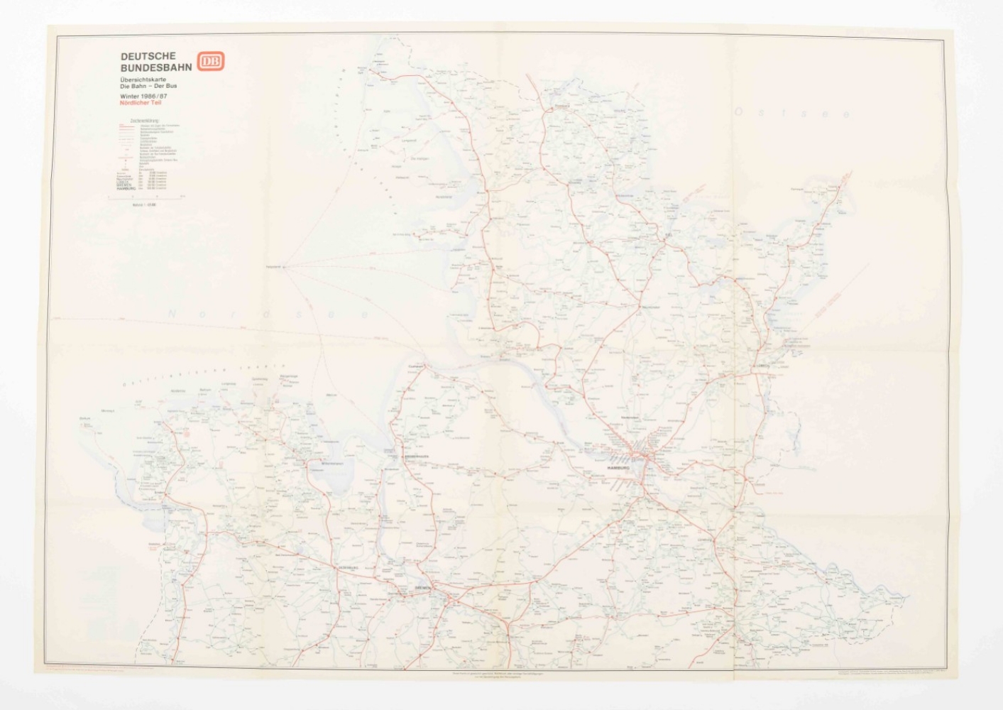 Collection of 20 railway maps - Image 3 of 10