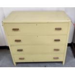 Mid 20thC painted chest of drawers