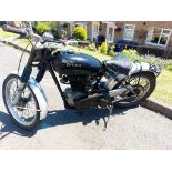 Royal Enfield, 1949, Model 'G' competition trials motorcycle, rigid frame, Historic vehicle, Tax and