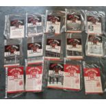 28 Manchester United home programmes from the 1962-1963 season (28)