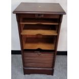 Tambour filing cabinet