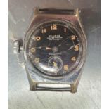 Pierce mid 20thC "Parashock" wristwatch, numbered 43997 verso