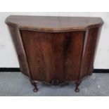 Bow fronted cabinet