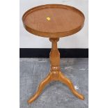 Wooden wine table