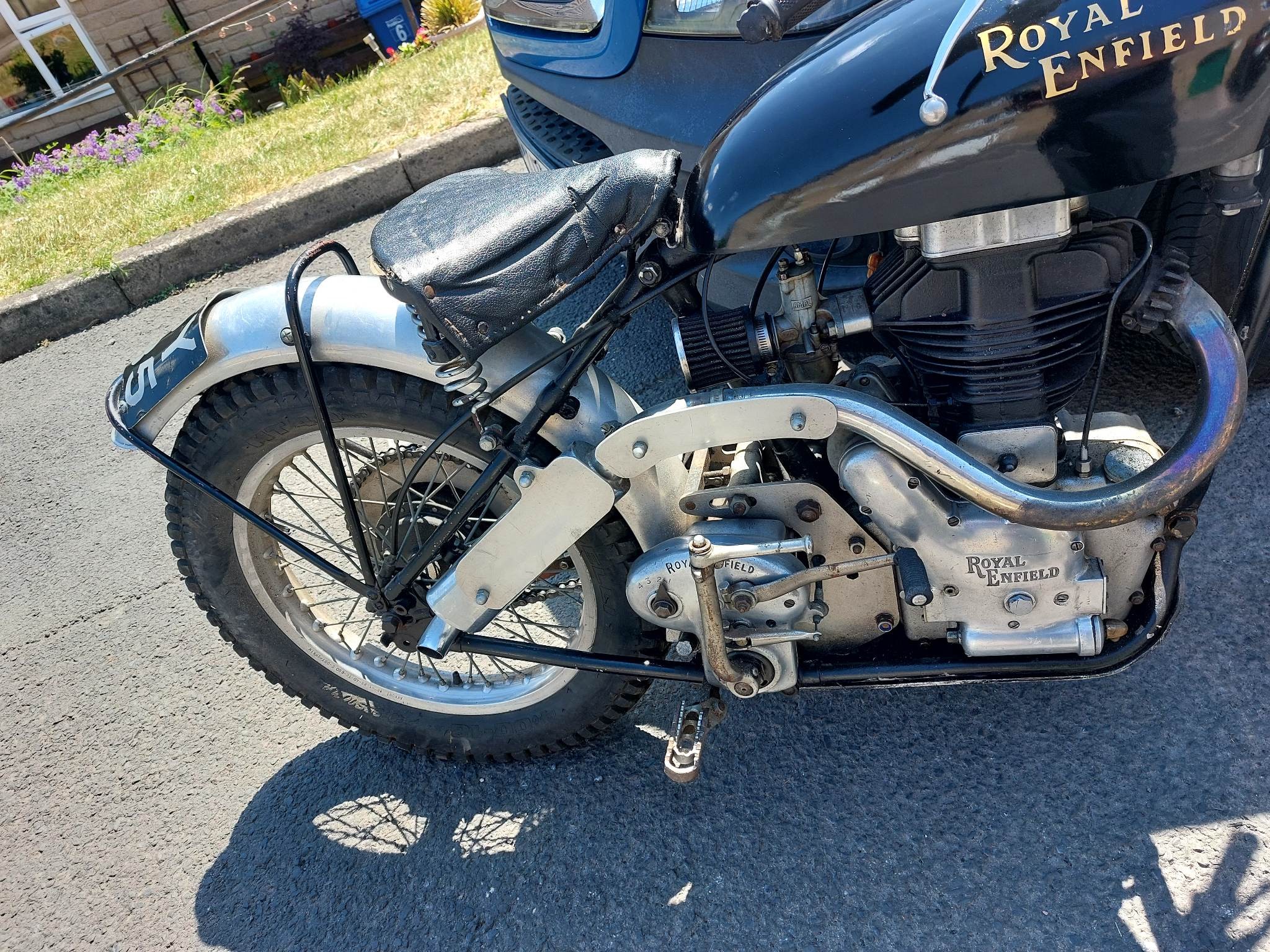 Royal Enfield, 1949, Model 'G' competition trials motorcycle, rigid frame, Historic vehicle, Tax and - Image 15 of 22