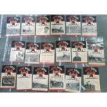 18 Manchester United home programmes from the 1953-1954 season (18)