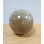 Large polished marble ball