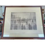 Laurence Stephen LOWRY (1887-1976) "The football match" limited edition off-set lithographic