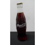 VERY RARE - 1974 limited edition 1984 FIFA world cup (West Germany), unopened bottle of Coca-Cola